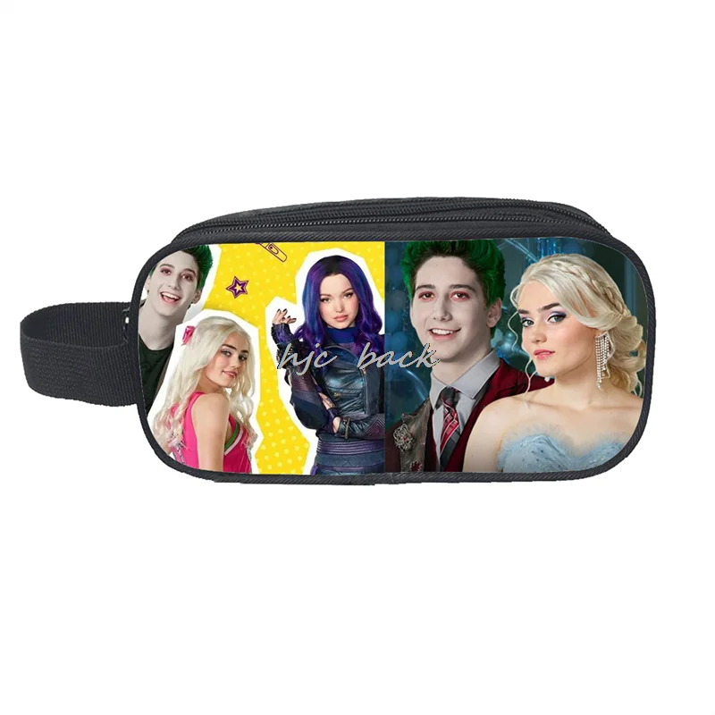 Disney Pencil Bag Zombies 2 custodia per cancelleria per studenti di ita PencilBags borse per adolescenti borse per trucco da donna Organizer