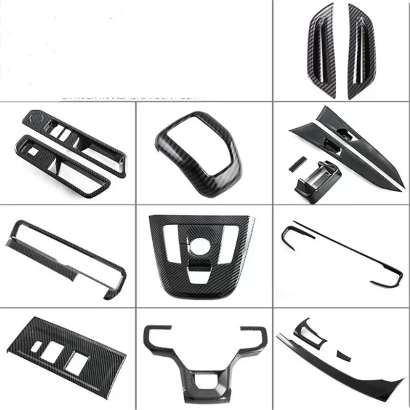 LHD For Ford Transit 2023-2026 Interior Mouldings Car center console adjustment frame Transmission Shift Stalls Gear Fram