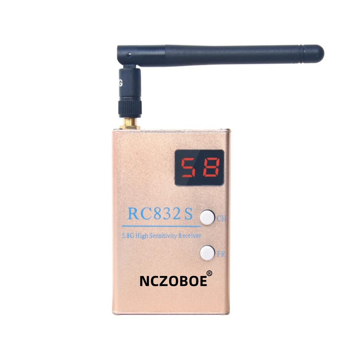 NCZOBOE  RC-HD FPV 5.8G 5.8GHz 48CH 48 Channels Receiver HDMI With A/V and Power Cables For Quadcopter F450 S500 S550 RC832