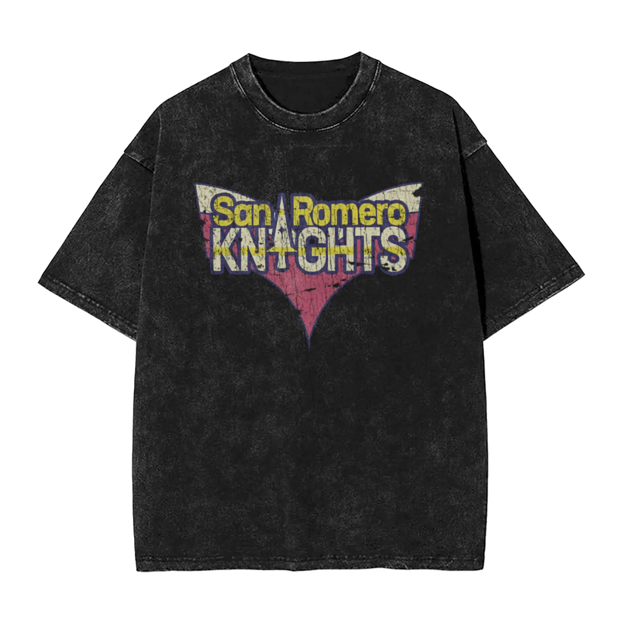 San Romero Knights 2012  Classic Cool A Vintage Oversized Cotton Unisex T-Shirts