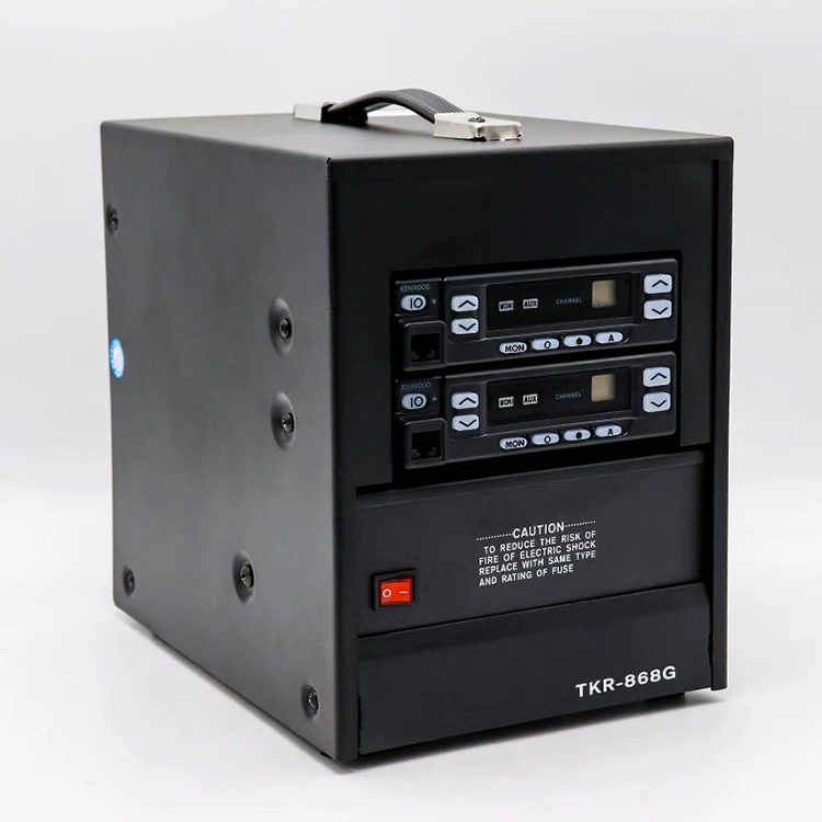 

For KENWOOD TKR-868G 30W Digital Two-Way Radio Walkie Talkie With 50km Ran Analog VHF UHF Repeater For Long-Ran Intercom