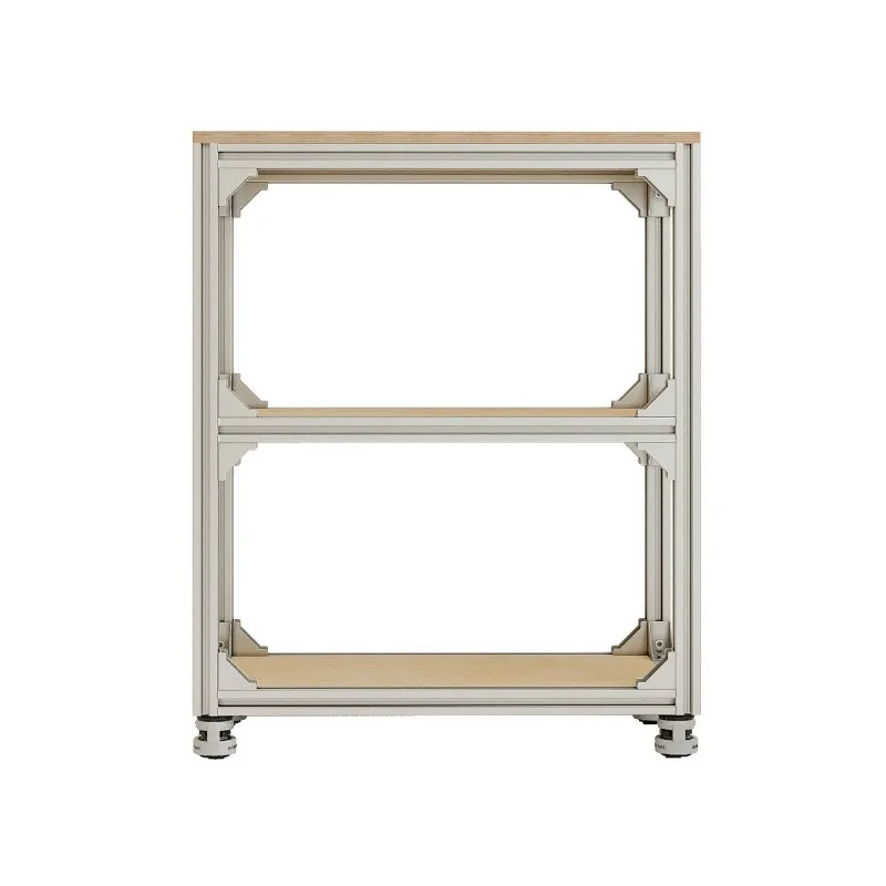 Modern simple aluminum profile rack, ocean plate multi-layer storage rack, living room bedroom storage rack, fish tank rack