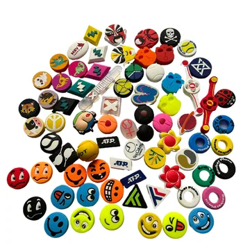 5 Stücke 2024 NEUE Cartoon Verschiedene Tennisschläger Dämpfer Stoßdämpfer zur Reduzierung von Tenis Schläger Vibrationsdämpfern raqueta