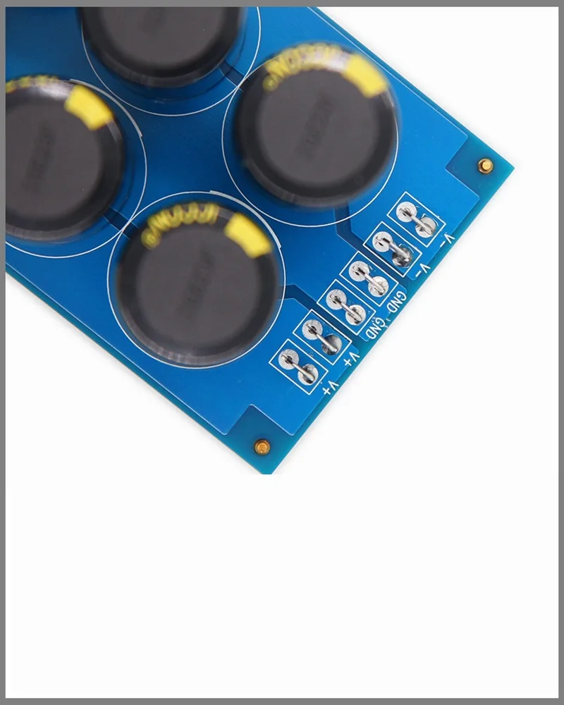 DIY KITS HIFI Stereo Power Supply Board 63V 10000Uf X10 Unterstützung Dual AC 44V eingang