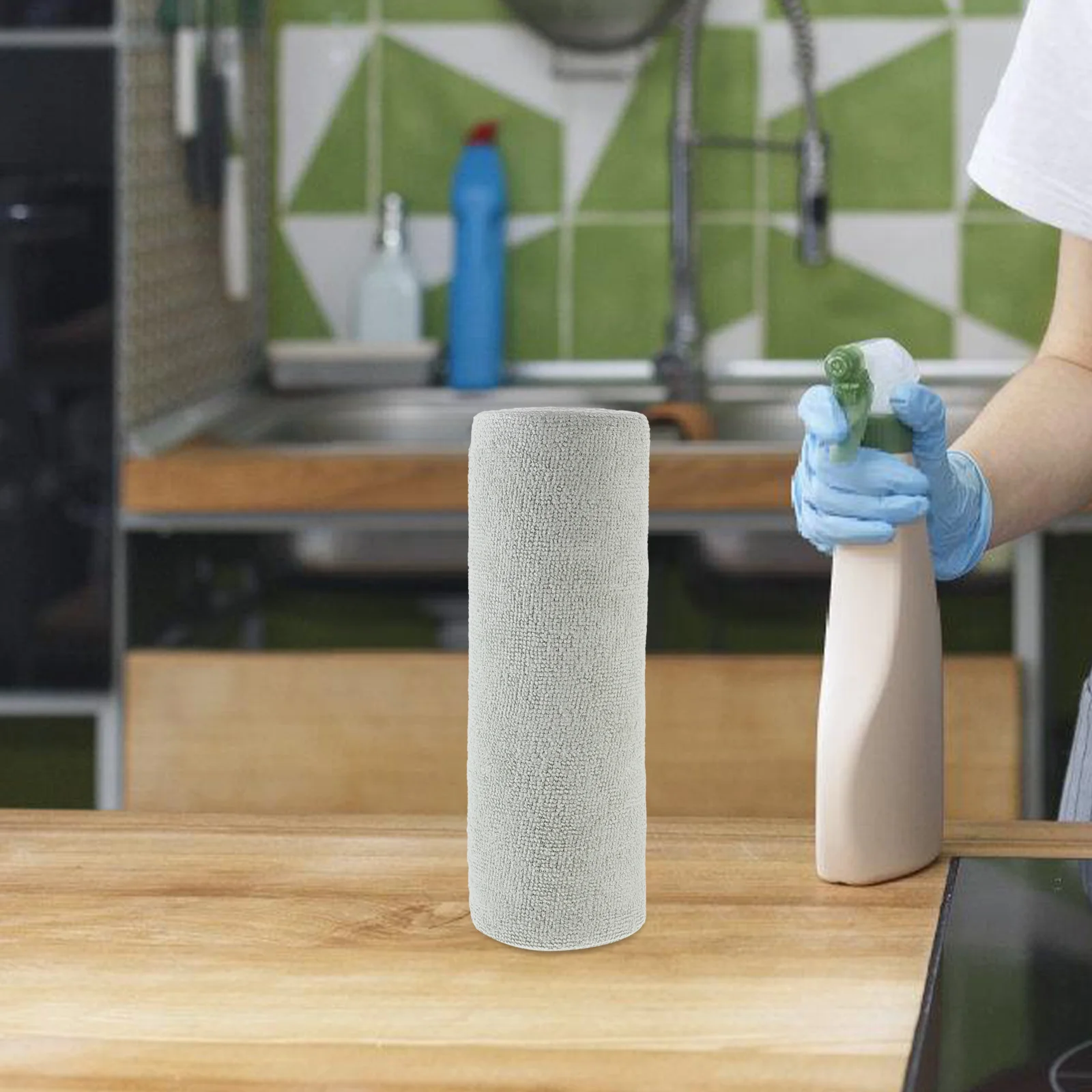 

for Housekeeping Microfiber Rags Absorb Water Cloths Kitchen Wash Washcloths Reuseable Car