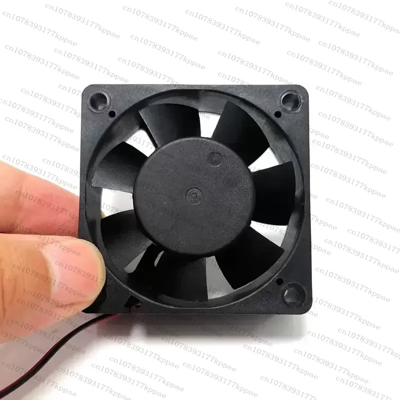 1PCS for HZHD6020MS 12V 0.25A 24V 0.2A Small Square Exhaust Fan with Built-in Voltage Charger AAA Size Silent Cooling Blower