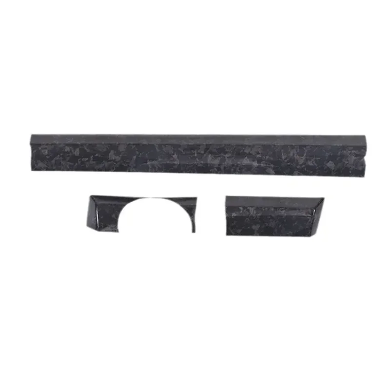 

For Porsche Cayenne Real Dry Carbon Fiber 2011-2017 Interior Center Console Decorative Stickers Modification Accessories