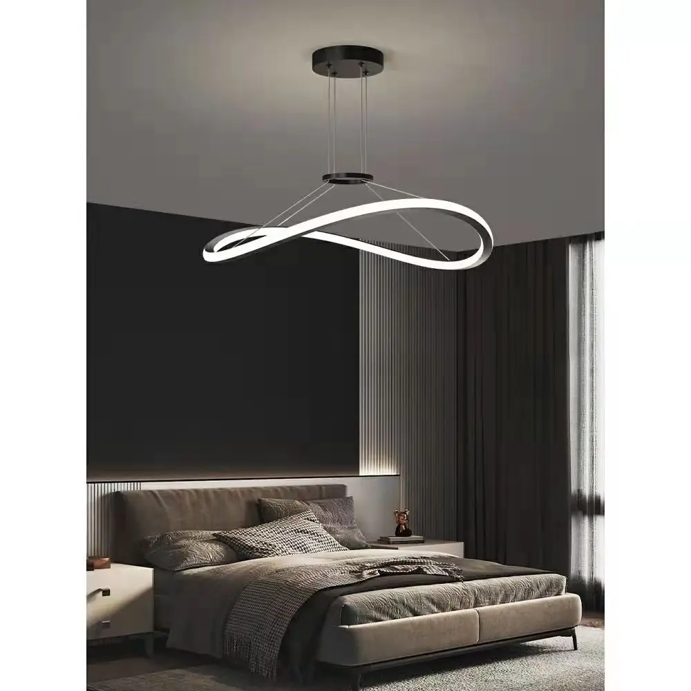 Nordic Living Room Bedroom Chandelier LED2024 New Design Sense Personality Light Luxury Internet Celebrity Chandelier