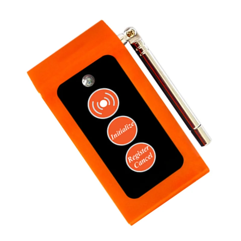 환자 경보 시스템 비상 소리 및 빛 경보 소형 간병인 수신기 SC-R16 US 플러그