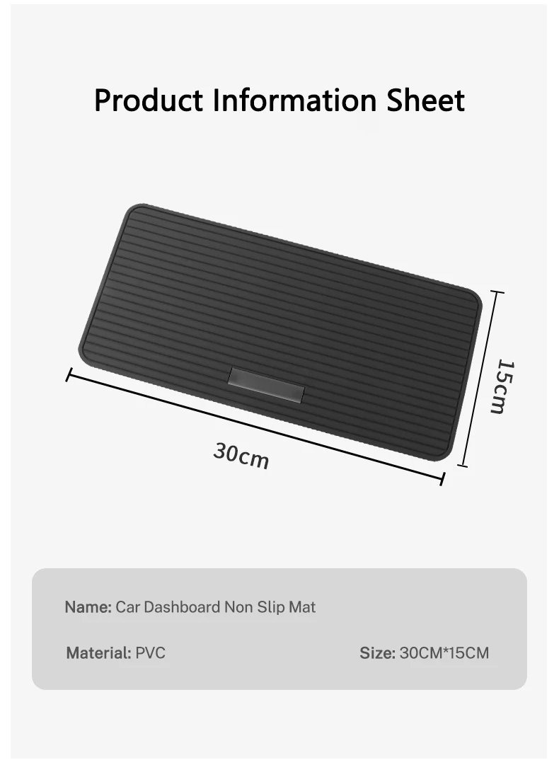 รถแดชบอร์ด Anti-Skid Pad อุปกรณ์ตกแต่งภายในสําหรับ Porsche Panamera Cayenne Taycan 911 718 Macan Carrera-GT 928 944 968 944