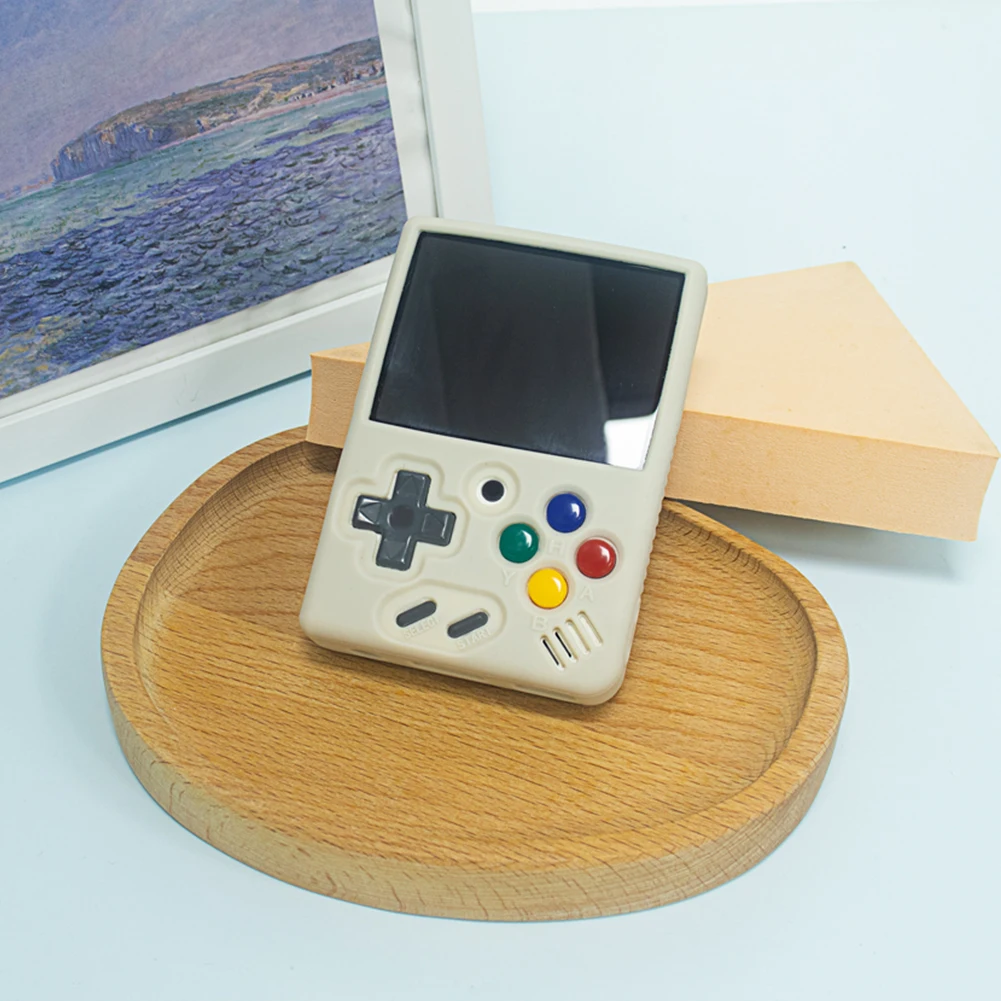 Shockproof Soft Silicone Case for Miyoo Mini/Miyoo Mini Plus Game Console Skin Drop-proof EVA Protective Cover Game Accessories