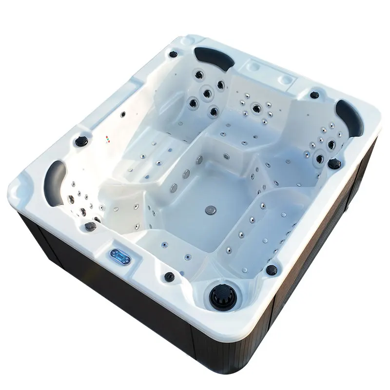 2025 BG8832 Hot Sale Large Outdoor Spa Pool Bathtub For Villa Hotel Balboa Constant Temperature Adult Surf Massage Features