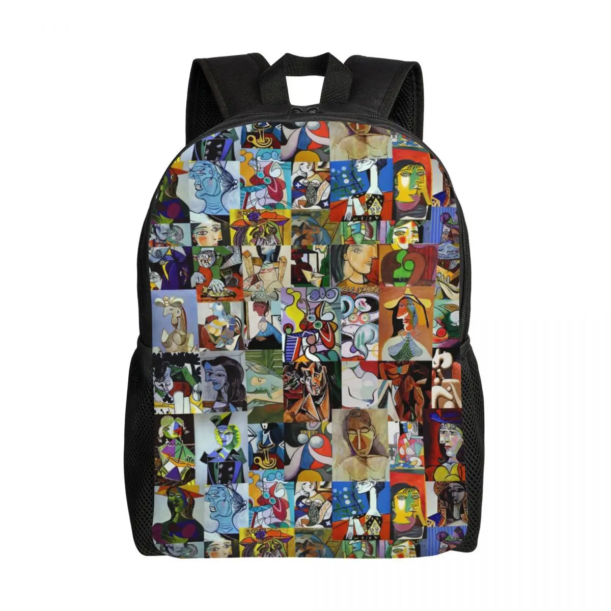 Pablo Picasso Artwork Laptop Backpack Men Women Casual Bookbag for College School Students Painting Art Bags