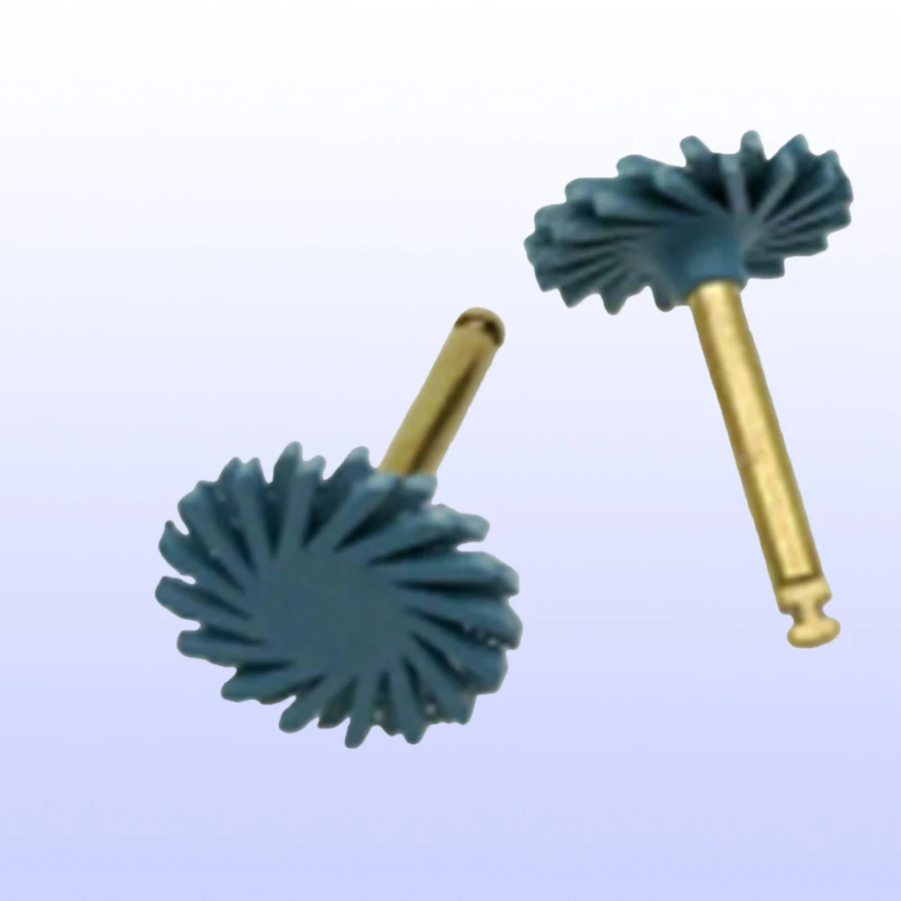Set Dental Self Glazing Polishing Discs Composite Polishing Discs Resin Spiral Heads Metal Bottoms Dentist Consumables