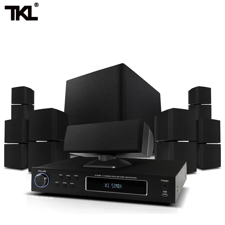 

TKL 7.1 Home theatre system USB Professional audio surround sound Subwoofer speaker