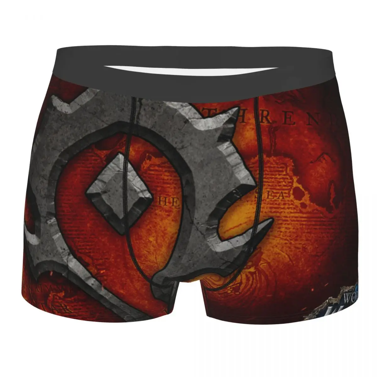 Battle For Azeroth World of Warcraft Underpants Breathbale Panties Men's Underwear Ventilate Shorts Boxer Briefs