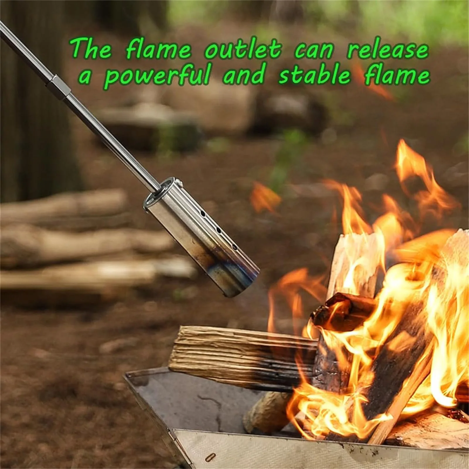 Long Arm  Weed Torches Camping Picnic High-temperature Flamethrower Suitable for Industrial Construction