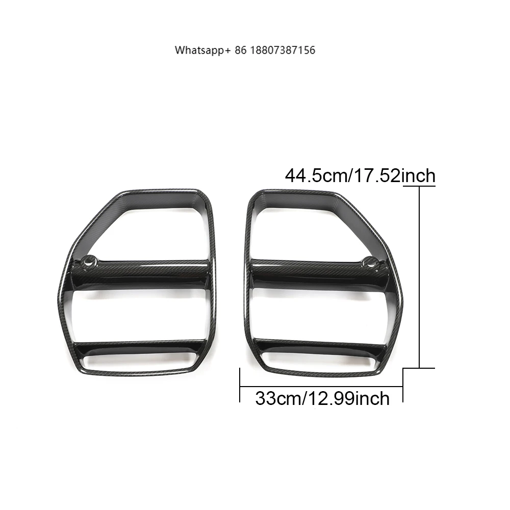 

Pre-preg Carbon Fiber Front Grille Grill forBMW G8X M3 G82 G83 M4 Competition 2020 - 2022