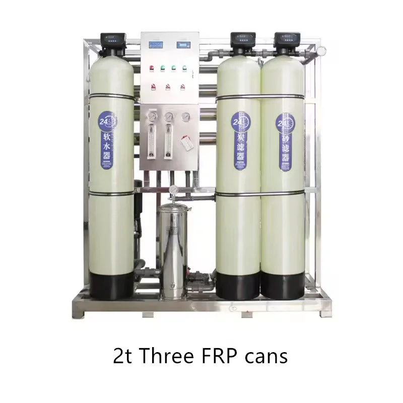 500l/h Commercial Reverse Osmosis Water Purifier, Water Treatment Machine, High-quality Deionized And Desalinated Water Machine