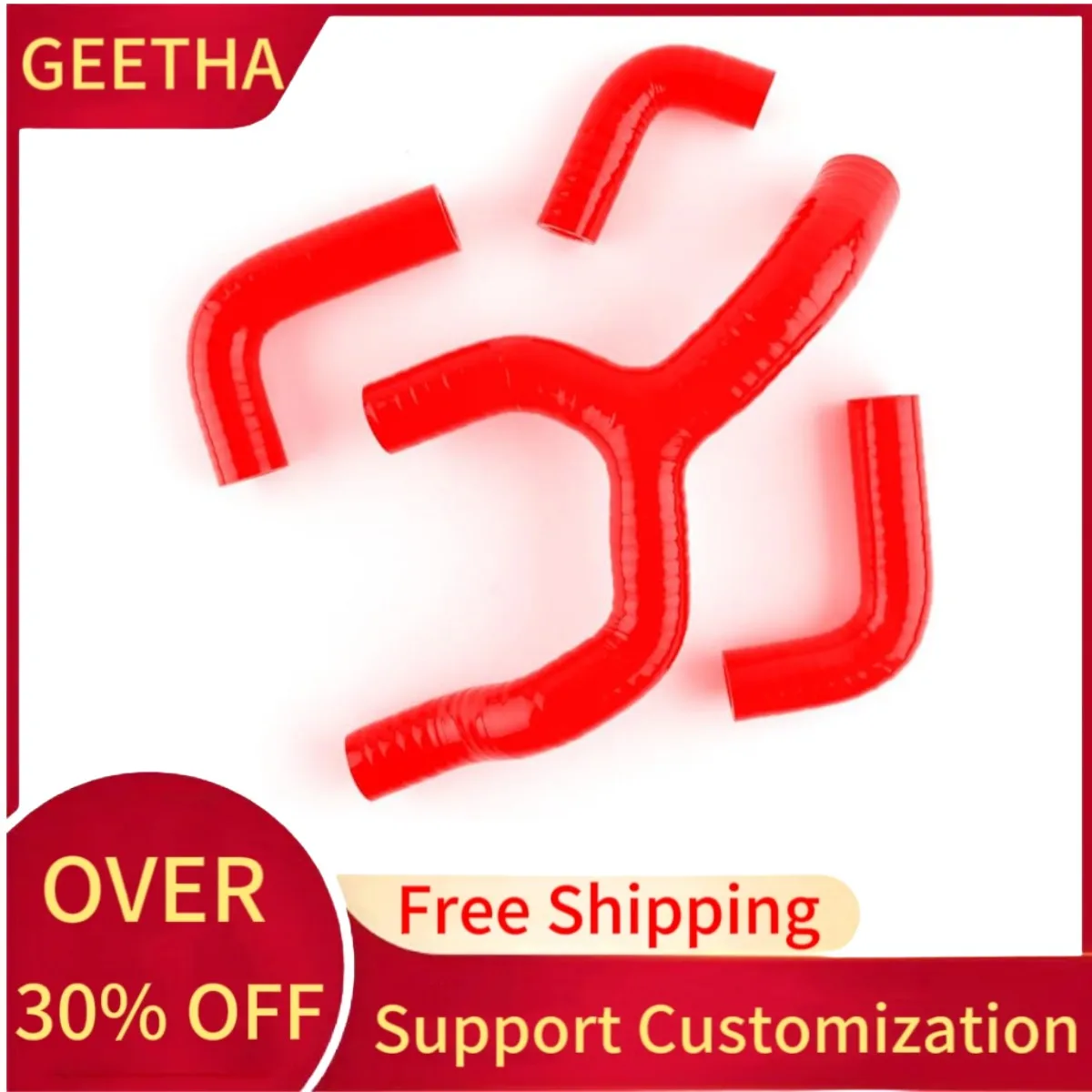 

For 2014-2016 KTM 250 /2012-2016 350 EXC-F XCF-W Silicone Radiator Y Hose 2013 2015 High Performance