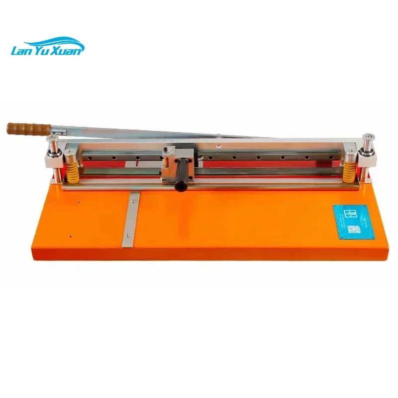 KC-562 Slotting Proofer Manual Desktop V Slot Machine Gift Box Gray Board Cardboard Slotting Machine Blade