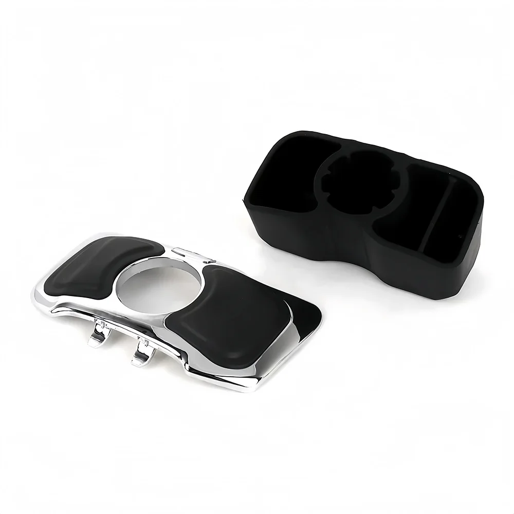 For Honda Gold Wing GL1800 F6B 01-17 Integrated Chrome Plated Storage Box with Kettle Holder Motorcycle Accessory