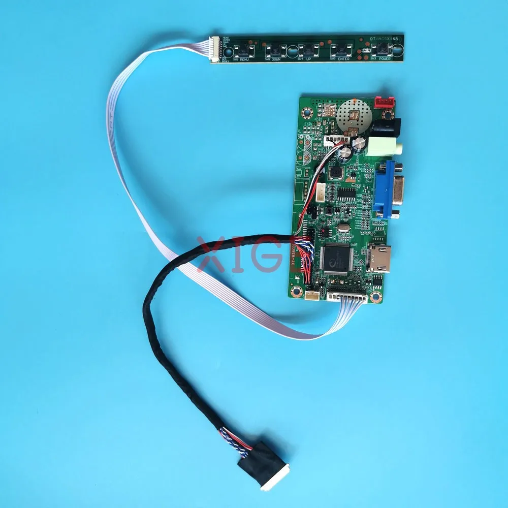 ل HSD140PHW1-A00 HSD140PHW1-A02 40-Pin LVDS VGA شاشة الكمبيوتر المحمول 1366x768 HDMI متوافق 14 "58C تحكم لوحة للقيادة عدة لتقوم بها بنفسك