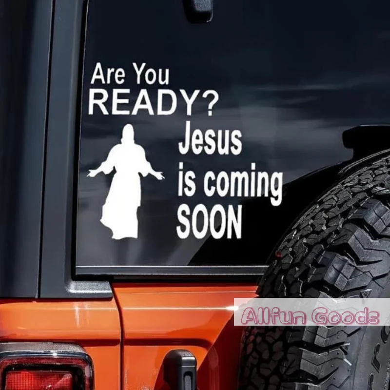 [TG835]Are You READY ? Ls Coming SOON Car Stickers, For LaptopMotorcycle Vehicle Paint Window Wall Cup Toolbox