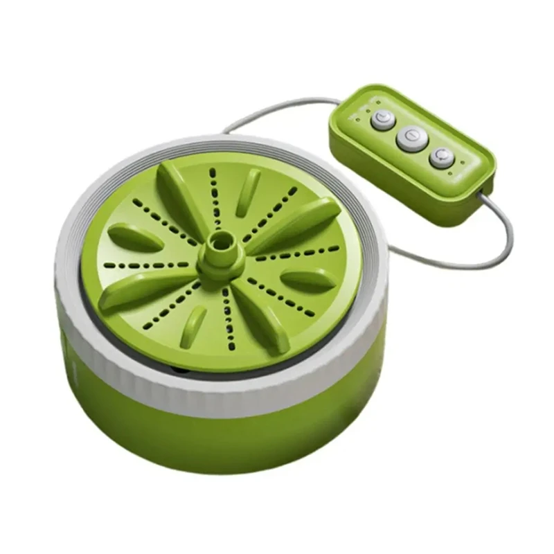 Lavadora de turbina portátil, dispositivo de lavado pequeño, plegable, para apartamento, Limpieza Profunda, USB