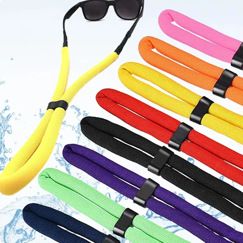 Floating Foam Chain Eyeglasses Straps Sunglasses Adjustable Anti-Slip String Glasses Strap Holder Eyewear Ropes Cord Accessories