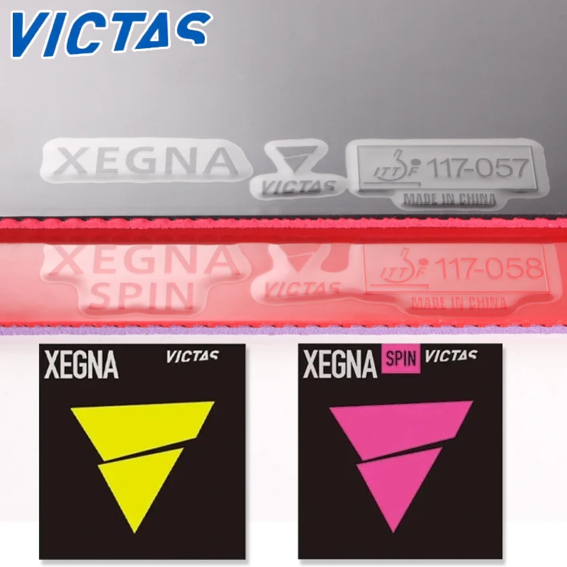 

VICTAS Table Tennis Rubber Sheet Pips-in Sticky Ping Pong Rubber Arc Fast Attack Table Tennis Rubber ITTF Approved XEGNA SPIN