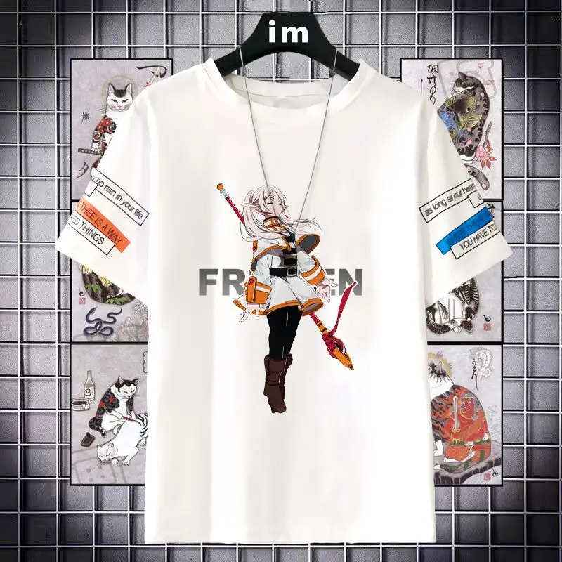 

New Arrival: The Buried Lotus Summer Short Sleeve T-Shirt For Men And Women, Teenagers, Anime Fans, Students, Casual Top