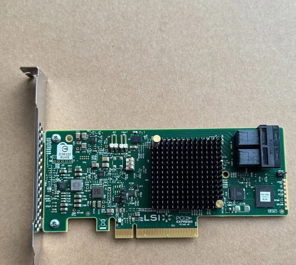 

LSI MegaRAID 9341-8i Single 8Port SATA/SAS PCI-E3.0 12Gb/s Controller Card