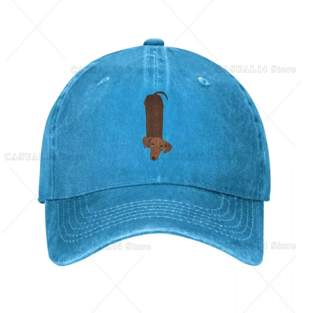 

I Love My Wiener Dog Dachshund Men Women Baseball Cap Distressed Washed Caps Hat Fashion Outdoor Activities Sun Cap