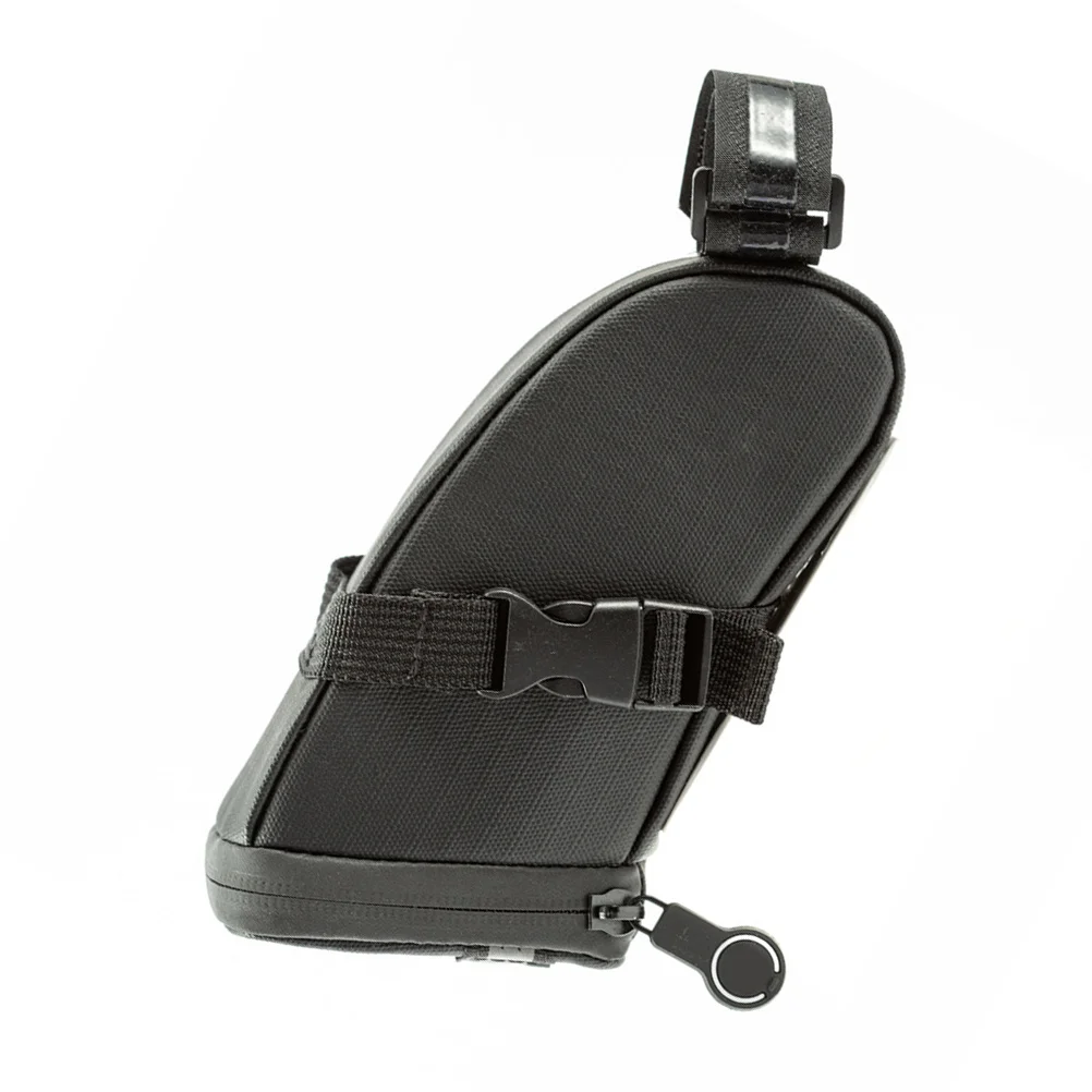 

Cycling Backseat Bag 900D Double Line Grid Large Capacity Waterproof Pouch Reflective Strip Bike Tail Lamp Easy Install Remove