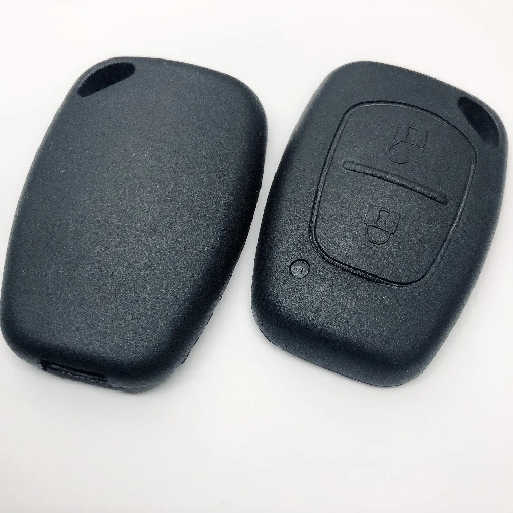 Replacement 2 Button Car Remote Cover Fob Case for Renault Key Shell