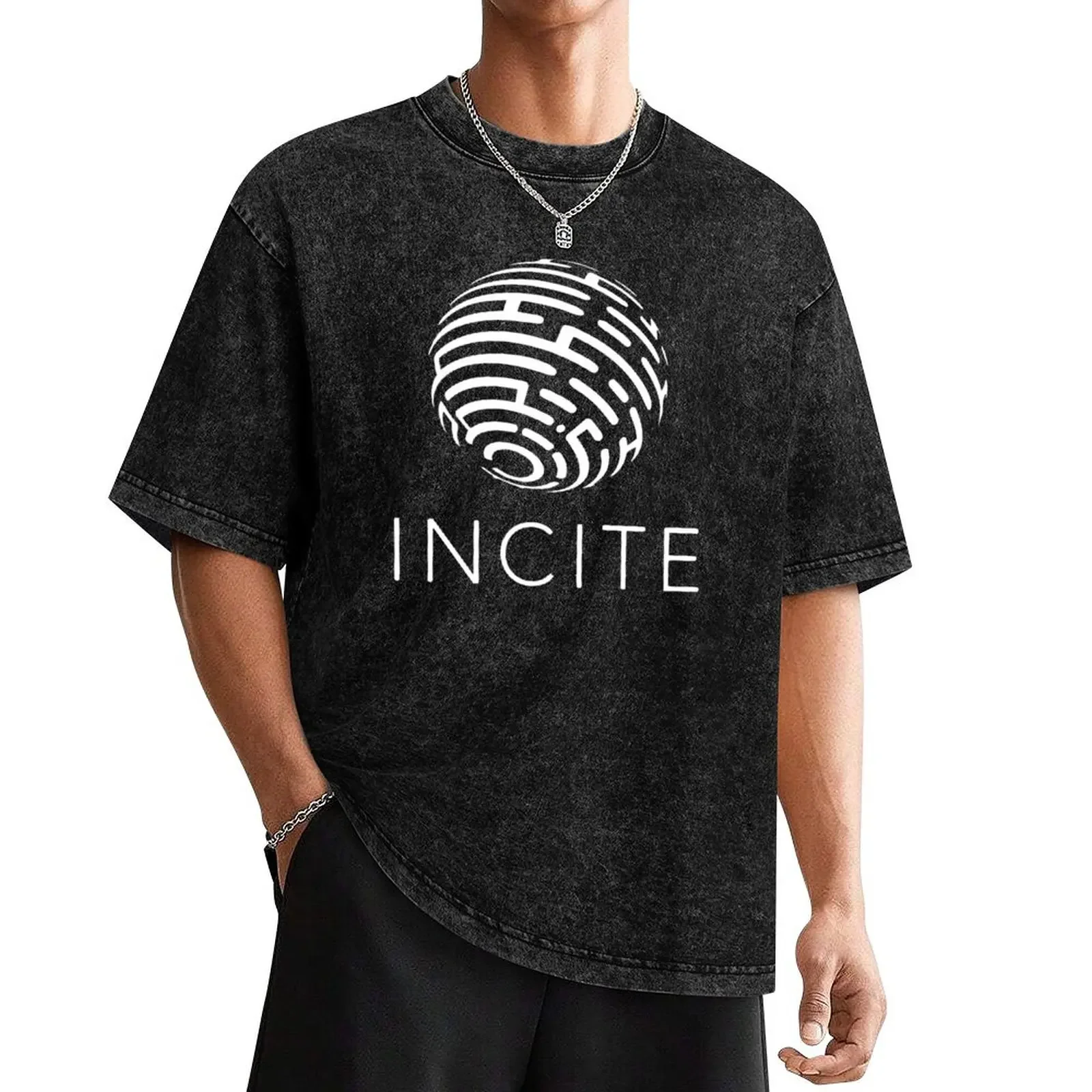 WESTWORLD INCITE LOGO T-Shirt baggy shirts oversizeds man clothes sweat shirts, men