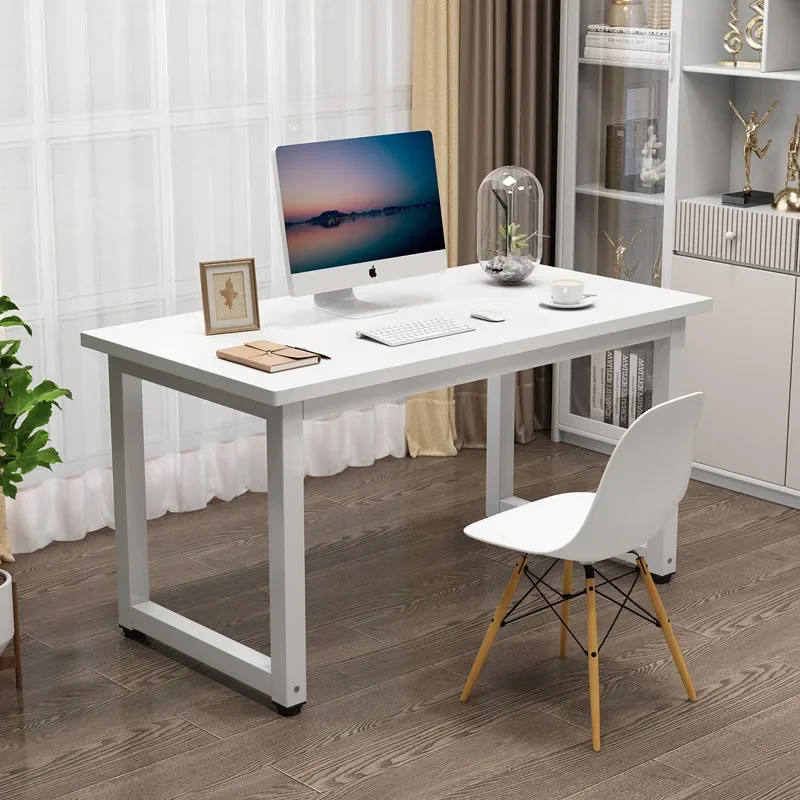 Modern Computer Desk L Shaped Foldable Space Saving Home Office Study Table Student Writing Table Gaming Desk Home Furniture