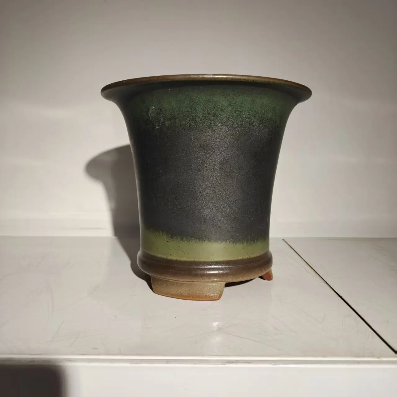 vente-chaude-2026-pots-a-bonsai-et-pots-cascade-de-haute-qualite-finition-mate-verte