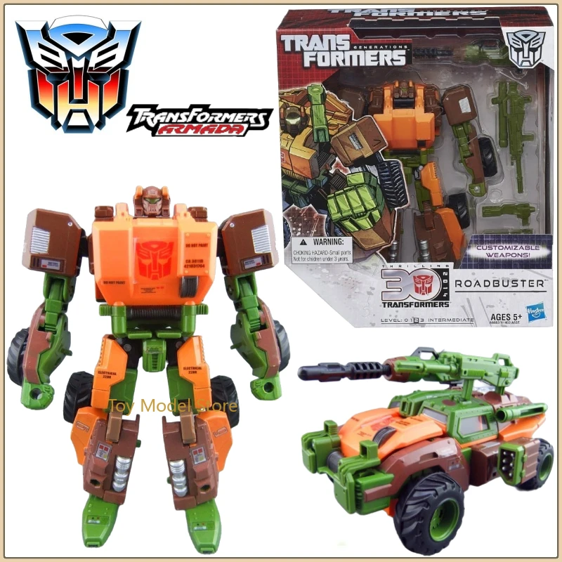 In Stock Transformers G Series 30th Anniversary Roadmaster Collectible Figures Movable Building Block Toys Popular Toys Gifts