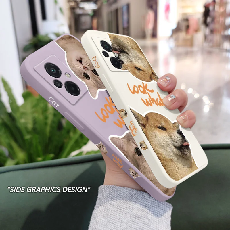 جراب هاتف سيليكون مع قطة Scream لشاومي ، غطاء لـ Poco M6 ، X6 ، F6 ، M5 ، M5S ، F5 ، X5 ، F4 ، X4 ، M4 ، F3 ، M3 ، X3 ، f2 Pro ، X2 ، C40 ، 4G ، 5G ، GT ، NFC