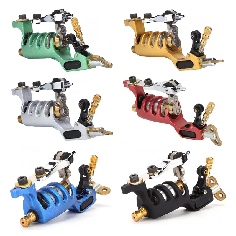 Rotary Tattoo Machine Strong Motor Alloy Liner Shader Tattoo Gun trucco permanente sopracciglio Body Art penna professionale per tatuaggi