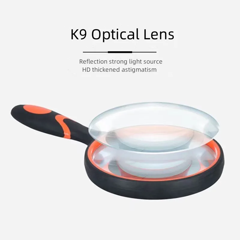75mm Magnifying Glass For Kids Seniors Handheld Reading Magnifier 5X Magnifying Lens For Reading Science Nature Exploration