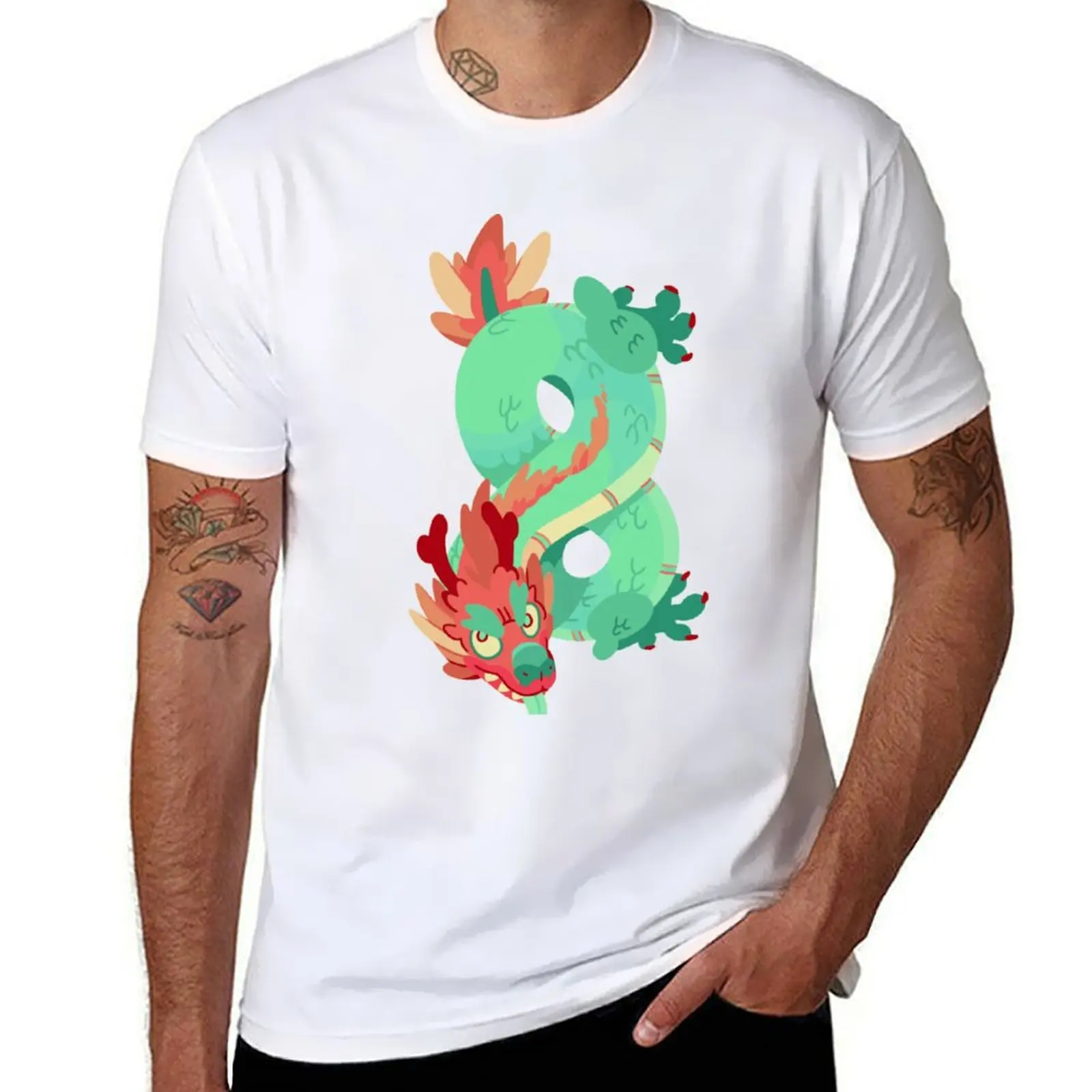 

luxury high brand man for shirts T-Shirt quality dragon man t t printed shirts