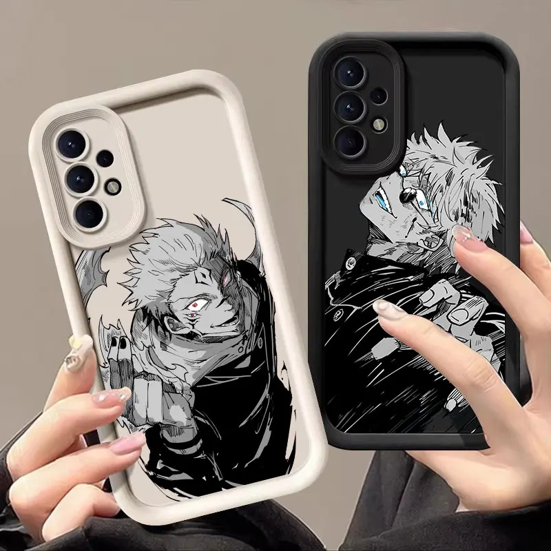 Jujutsus Kaisens Case For Samsung Galaxy A27 A57 A56 A37 A36 A17 A07 A26 A16 A06 A55 A52 A14 A34 Cover Sukuna Gojo Satoru Anime