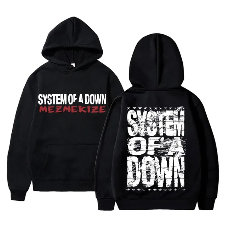 Männer Alternative Metall Sweatshirt Gothic Hoodies Lose Bequeme Hip Hop Stil Herbst Winter Mode Unisex Langarm Kleidung