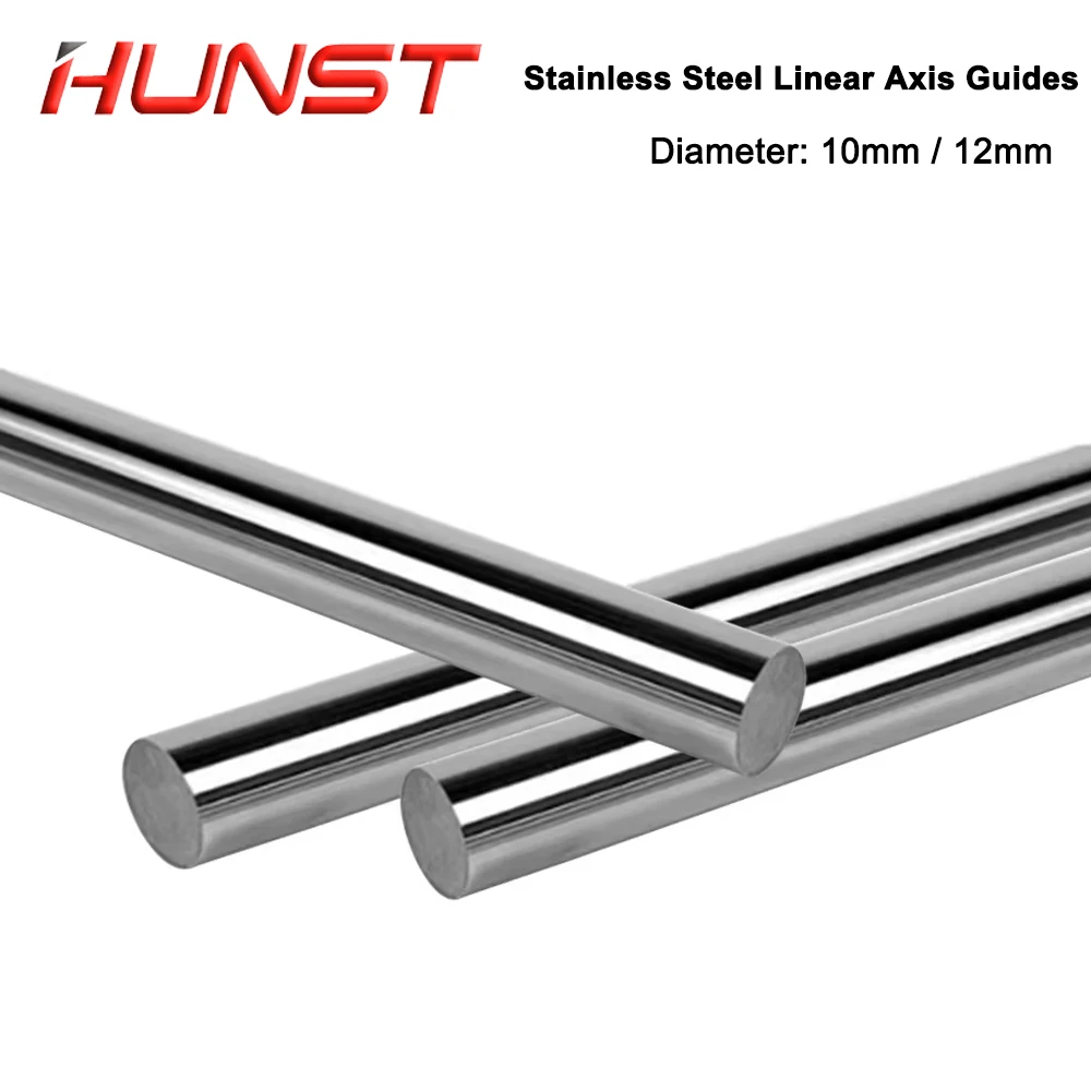 

HUNST Stainless Steel Connecting Rod Drive Rod Diameter 10/12mm Machine Tool Linear Axis Guide Optical Axis Guide