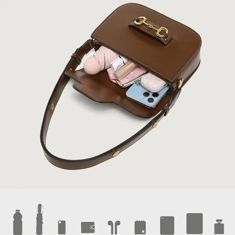 حقيبة سرج 2025 حقيبة كتف فاخرة خفيفة الوزن جديدة على شكل نجمة مع نفس موديلات حقائب كتف الموضة #3