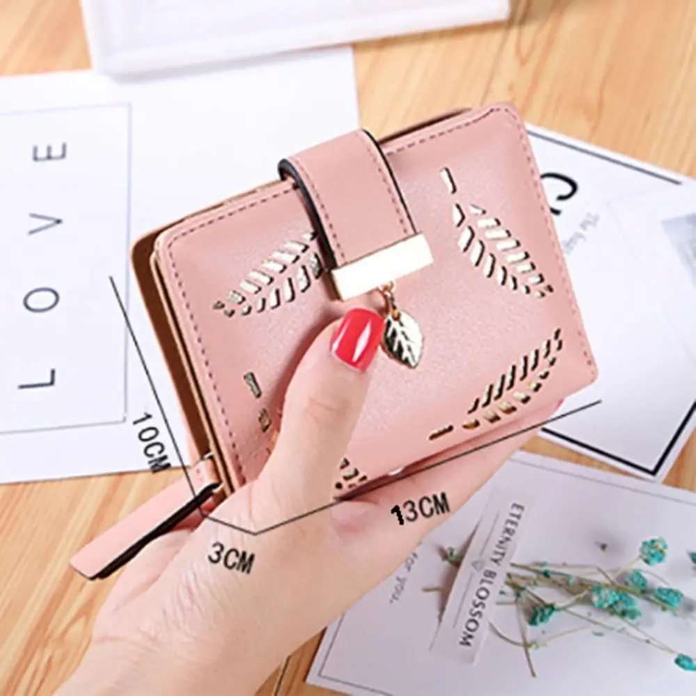 جديد بو الجلود المرأة محفظة طويلة غلق بمشبك تصميم سعة كبيرة محفظة نسائية للعملات المعدنية حافظة للبطاقات النساء الفتيات