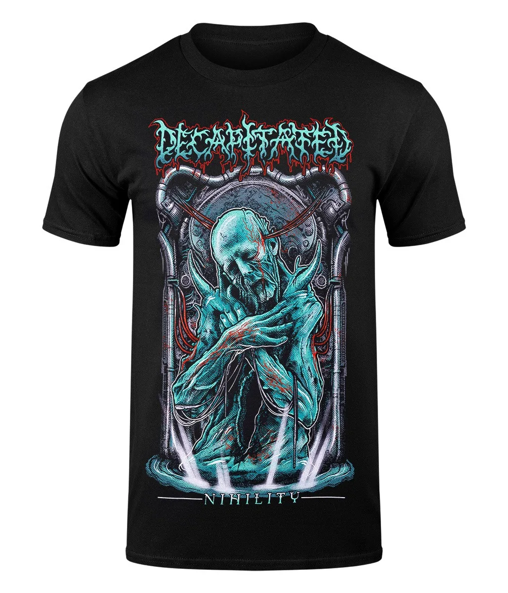

DECAPITATED NIHILITY ANNIVERSARY T-Shirt Men's and Women's Short Sleeve Cotton Tees Retro Hip Hop Y2k T-shirt Men Clothing